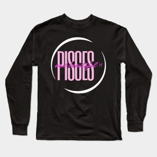 Pisces Sun Sign Long Sleeve T-Shirt